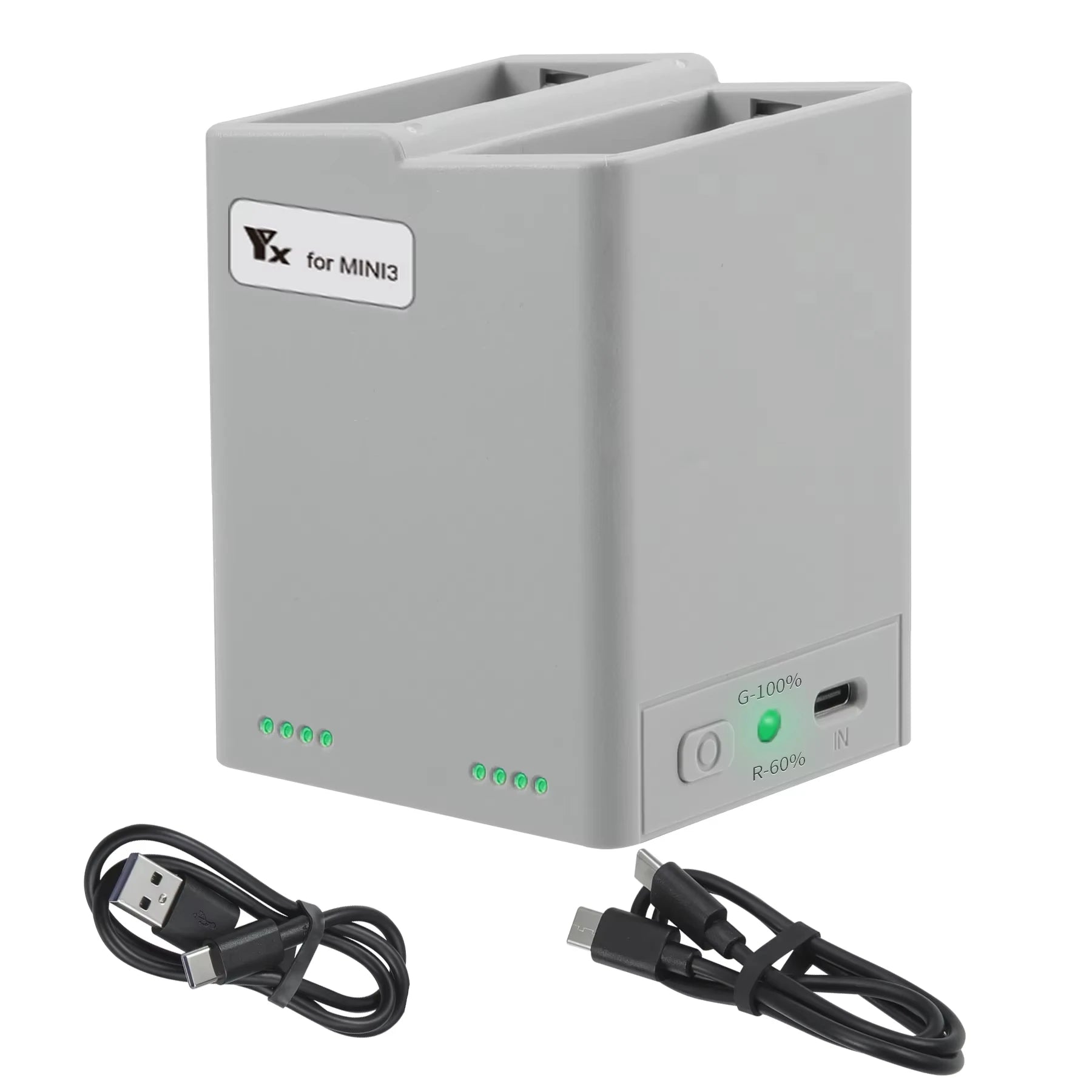 For DJI Mini 3Pro/4Pro Battery Two Way Charging Hub Drone Battery Charger for Mini 3/3Pro/4Pro Series Drone Accessories