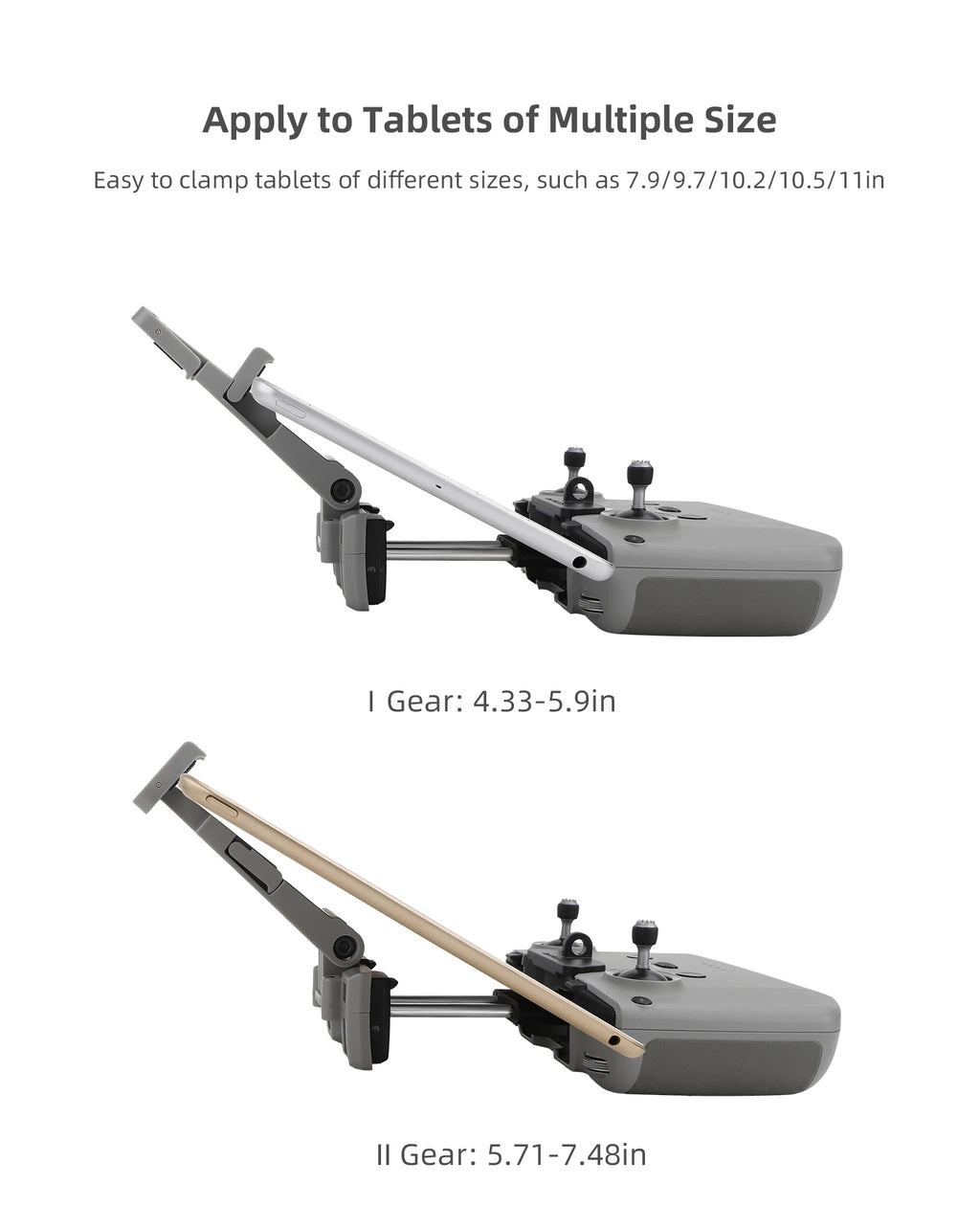 Foldable Disassembly-free Bracket for Mini 4 3 Pro/Mini 2/4K RC N2 N1 Tablet Control Holder for DJI Mavic 3/Air 2/2S Accessories