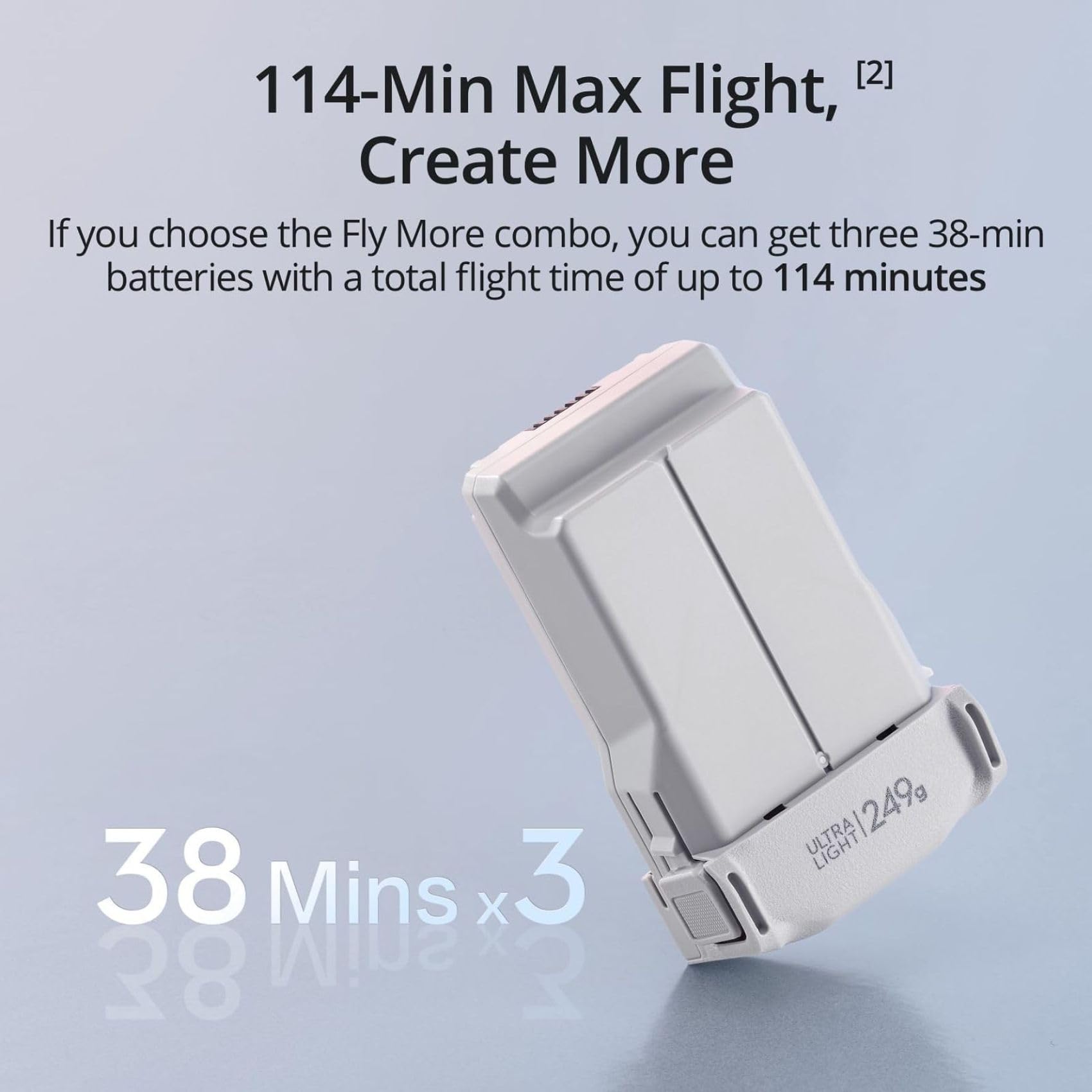 DJI Mini 3, Drones with Camera for Adults 4K, 38-min Flight Time, up to 32800ft (10km) Video Transmission, True Vertical Shooting, GPS Auto Return Integrated, Mini Drone with Camera for Beginners