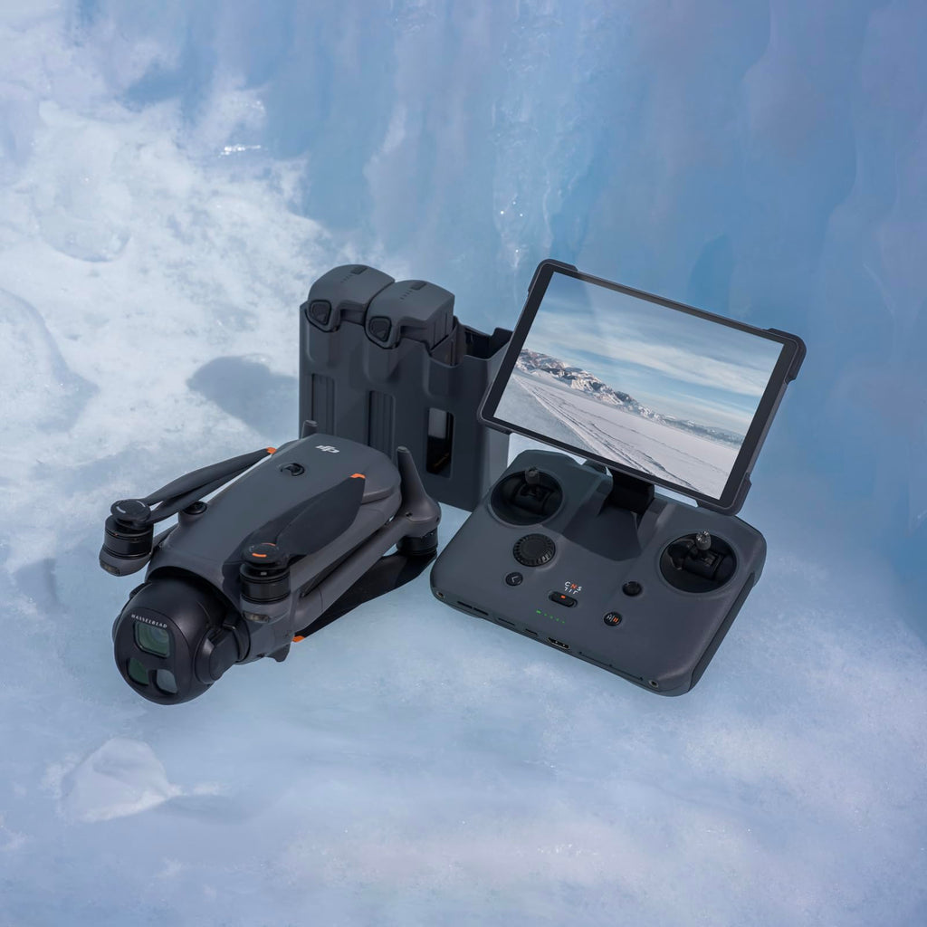 DJI Mavic 4 Pro Drone with DJI RC 2, Flagship Tri-Camera Drone with 100MP 4/3 CMOS Hasselblad Camera, for Professionals, 30km/18.6mi Video Transmission, 51-Min Max Flight Time