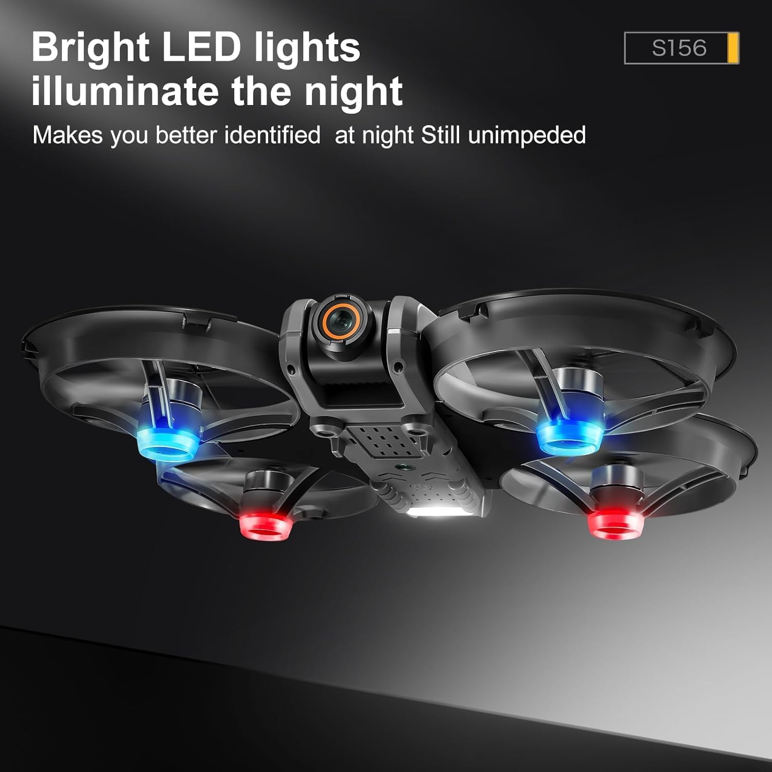 Drone with LCD Screen Remote, Brushless Motor Drone with Dual Cameras (Electric Angle Adjustment), Optical Flow Positioning, 6CH Gyro, WIFI FPV, True 12-15min Flight (1800mAh), 3 Speeds, Headless Mode, LED Lights, USB Rechargeable