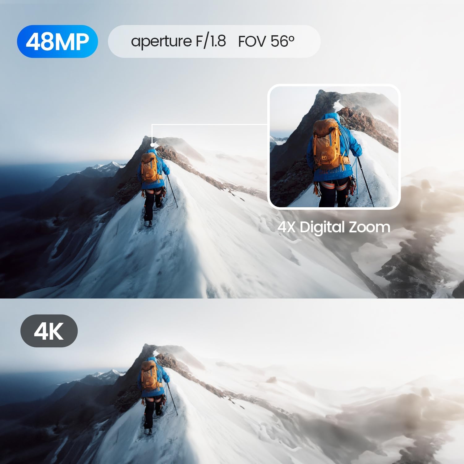 Holy Stone HS600 4K Drone with EIS Camera for Adults, 2-Axis Gimbal Quadcopter, Modular Intelligent Battery 28 Mins Flight Time, 10000 FT Range Transmission, GPS Drone with Brushless Motors, 4K/30FPS