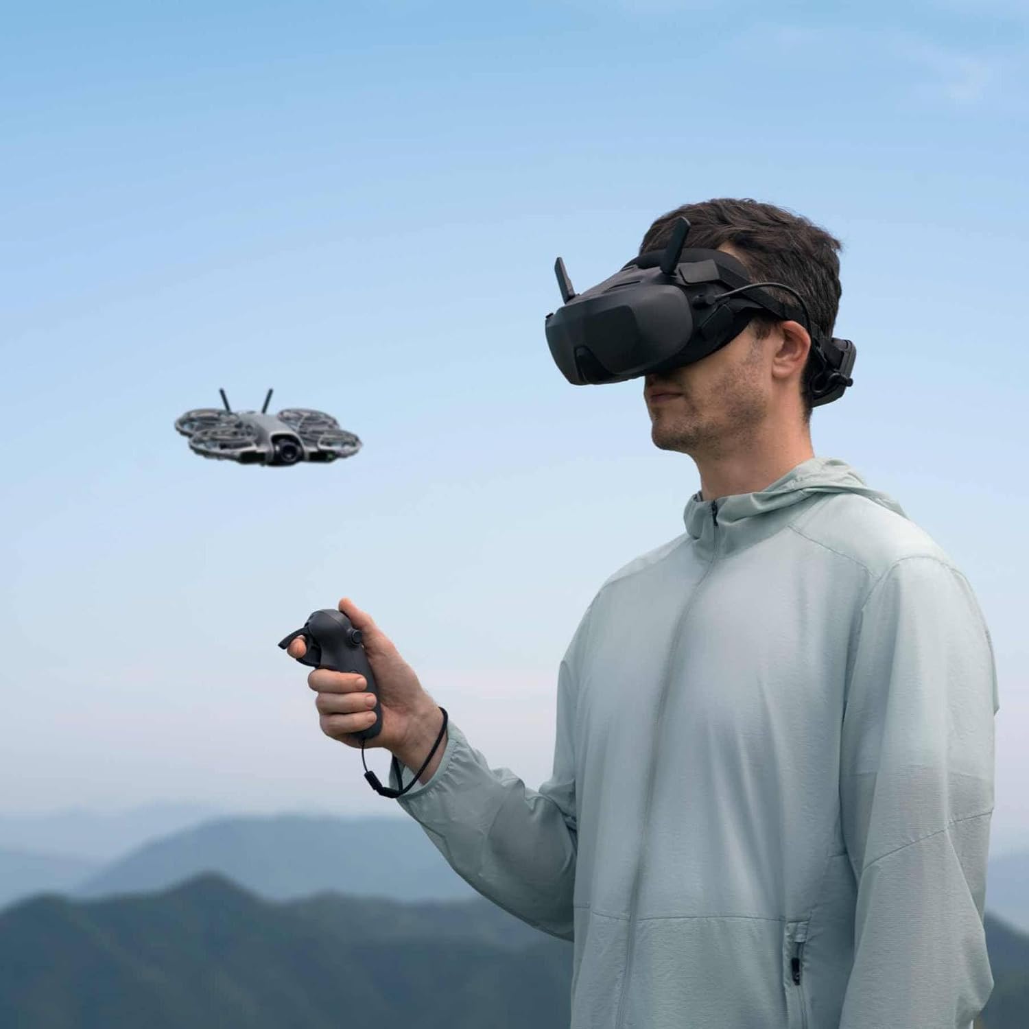 DJI Neo 2 (Drone Only), Lightweight & Foldable 4K Drone With Camera, Palm Takeoff & Landing, Gesture Control, ActiveTrack, Omnidirectional Obstacle Sensing