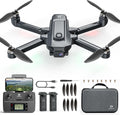 DEERC D35 GPS Drone with 4K Camera for Adults,Foldable RC Quadcopter with 40 Mins Long Flight Time, Follow Me, Auto Return, Brushless Motor, 5G FPV Transmission,Easy for Beginners