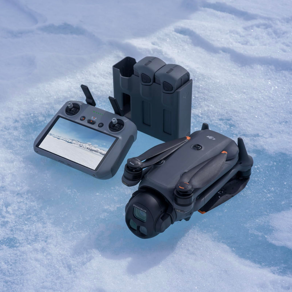 DJI Mavic 4 Pro Drone with DJI RC 2, Flagship Tri-Camera Drone with 100MP 4/3 CMOS Hasselblad Camera, for Professionals, 30km/18.6mi Video Transmission, 51-Min Max Flight Time