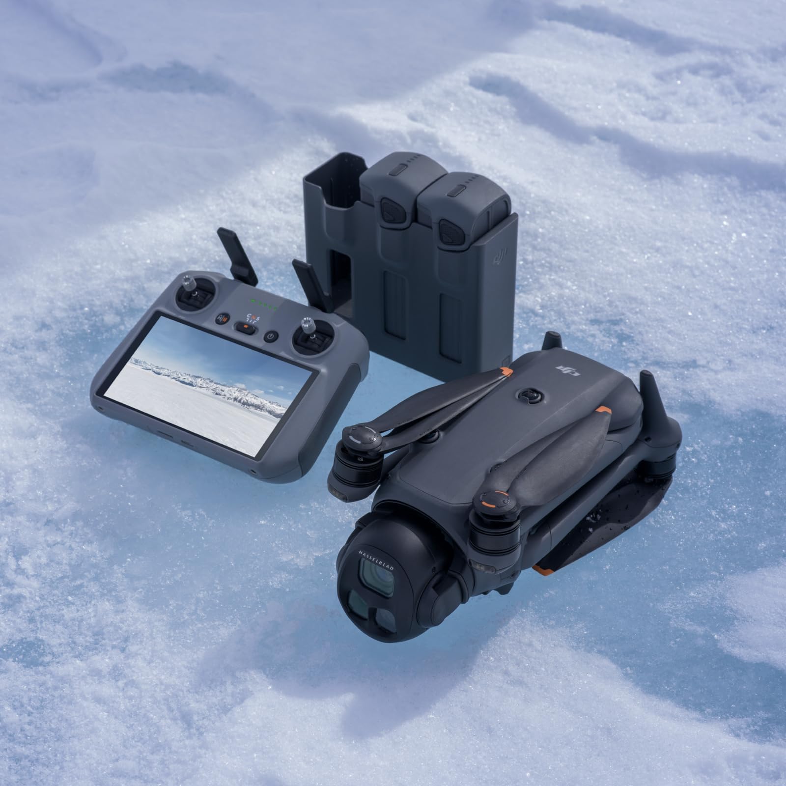 DJI Mavic 4 Pro Drone with DJI RC 2, Flagship Tri-Camera Drone with 100MP 4/3 CMOS Hasselblad Camera, for Professionals, 30km/18.6mi Video Transmission, 51-Min Max Flight Time