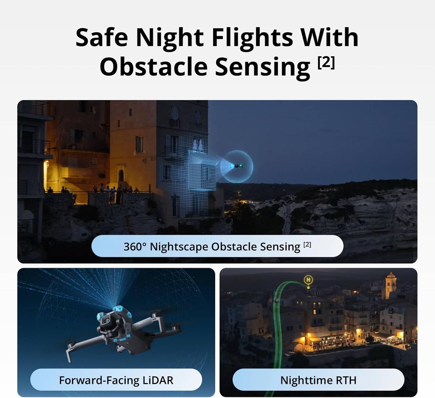 DJI Mini 5 Pro Fly More Combo with DJI RC 2, Drone with Camera, 1-Inch CMOS, 4K Drone for Beginners with Omnidirectional Obstacle Sensing, ActiveTrack 360°, 225° Gimbal Rotation, 3 Batteries