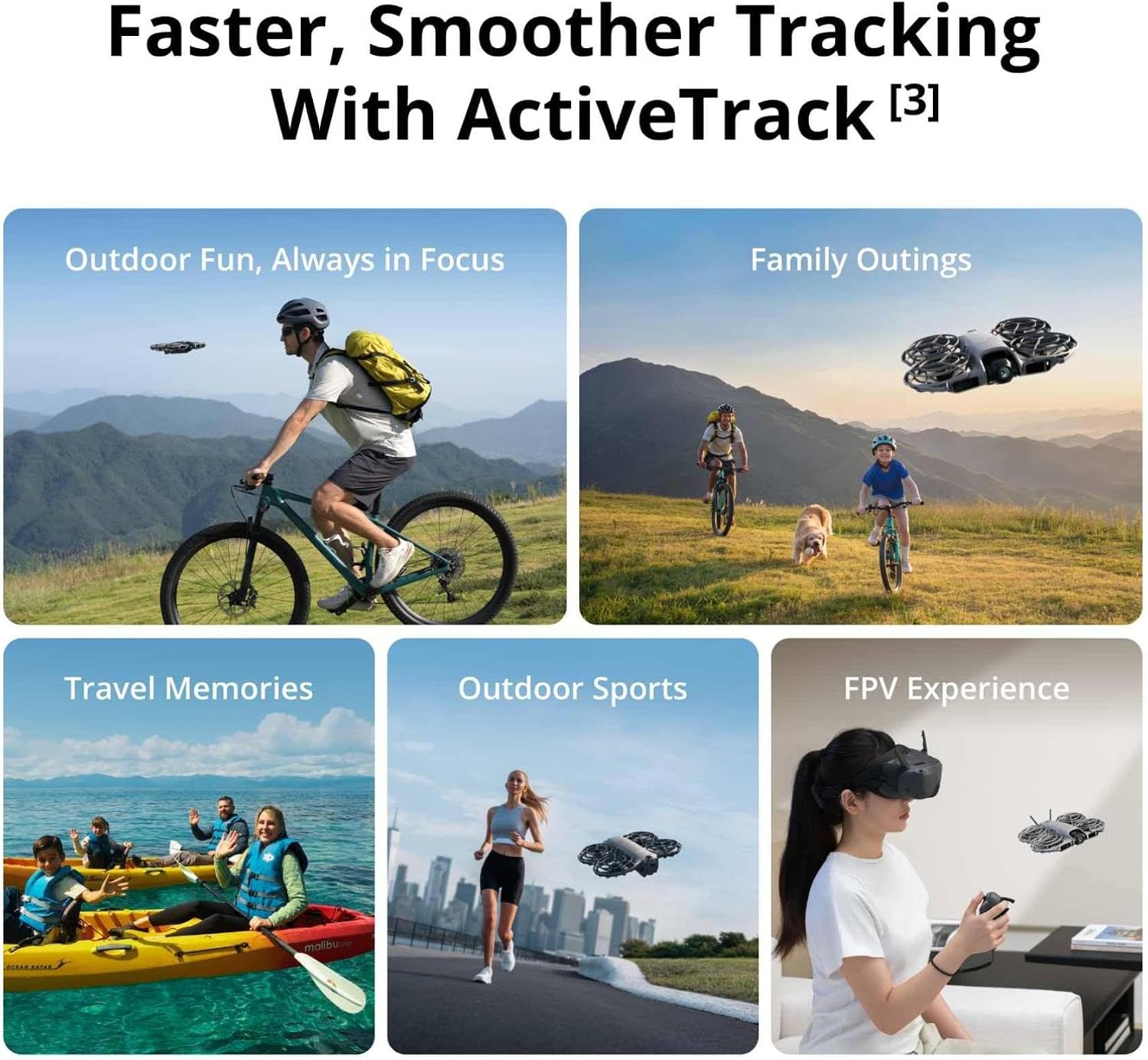 DJI Neo 2 (Drone Only), Lightweight & Foldable 4K Drone With Camera, Palm Takeoff & Landing, Gesture Control, ActiveTrack, Omnidirectional Obstacle Sensing