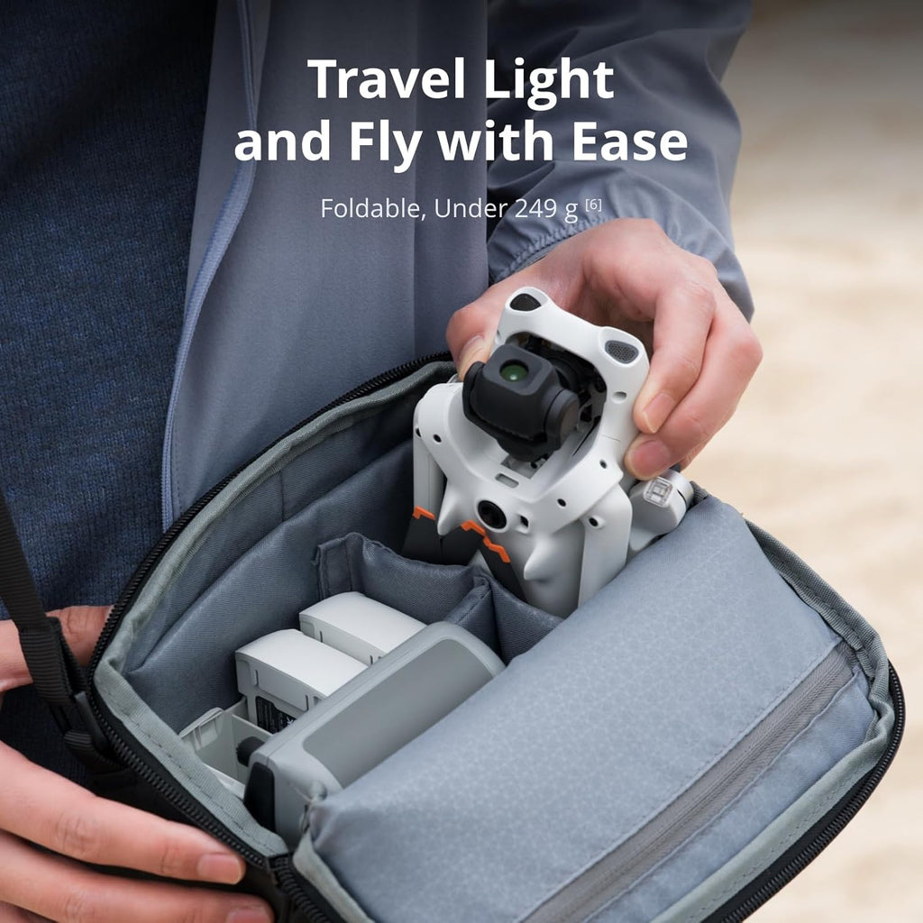 DJI Lito 1, Beginner-Friendly 4K Camera Drone, Obstacle Sensing, ActiveTrack, 4K Video & 8K Image, Suitable for Adults, Lightweight & Foldable, 15km Video Transmission