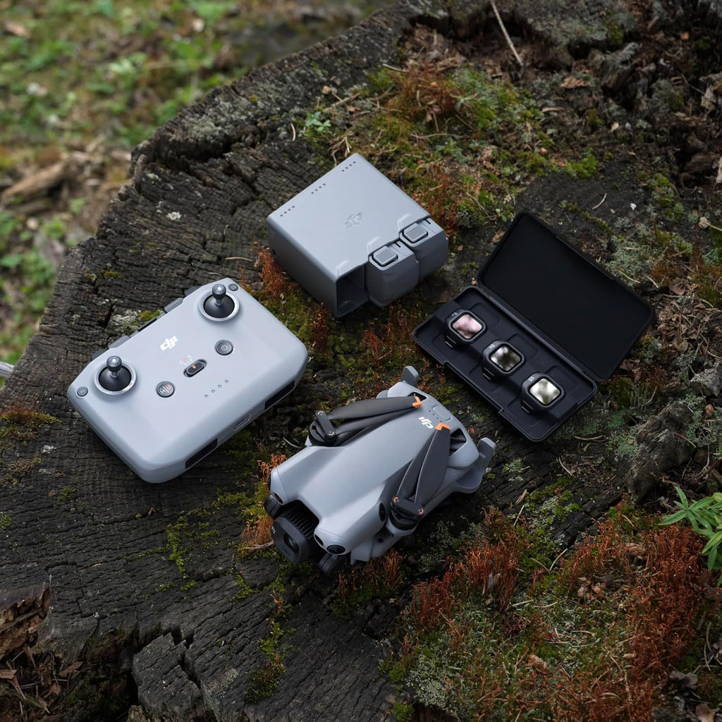 DJI Mini 5 Pro Fly More Combo with DJI RC 2, Drone with Camera, 1-Inch CMOS, 4K Drone for Beginners with Omnidirectional Obstacle Sensing, ActiveTrack 360°, 225° Gimbal Rotation, 3 Batteries