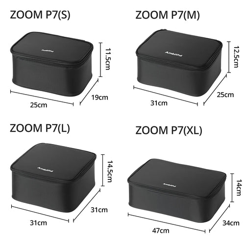 AMBITFUL Zoom P7 II Photography Studio Carrying bag S/M/L Size Traveling Bag For DLSR Lens Drone GODOX DJI GoPro