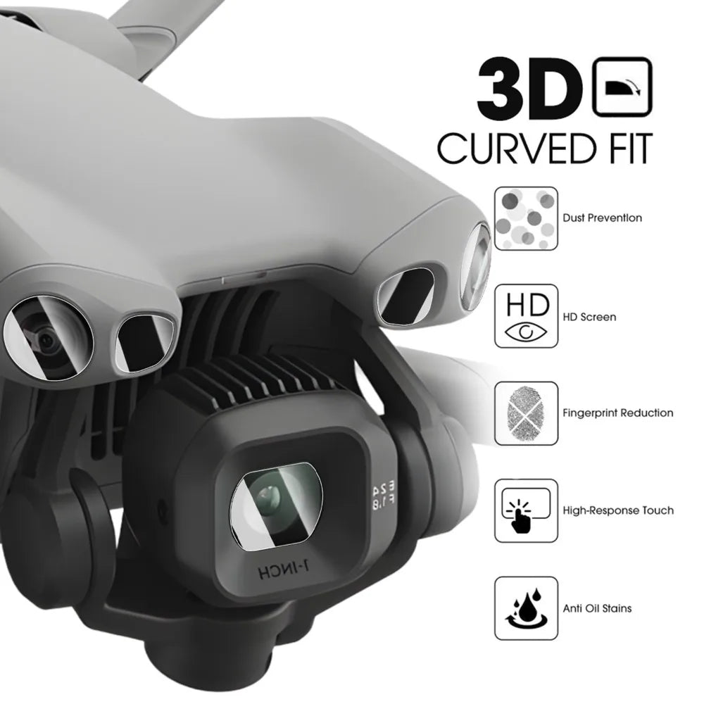 3/1sets for DJI Mini 5 Pro Drone Camera HD Tempered Glass Anti-Scratch Protective Film for DJI Mini5 Pro Drone Lens Protectors