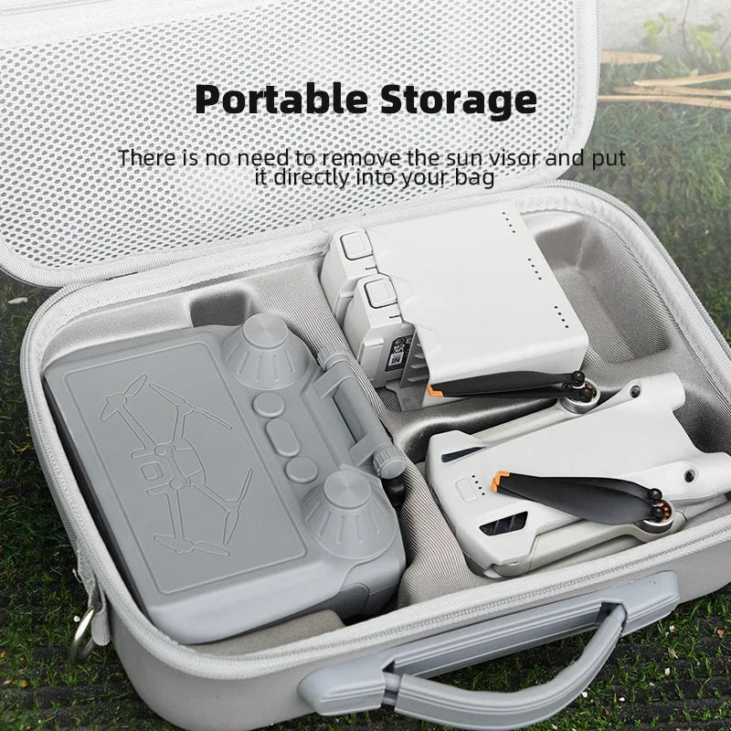 BRDRC Sun Hood/Sunshade For DJI Mavic 4 Pro/Mini 4 Pro/Air 3S/NEO/Flip Drone Controller Protective Cover For DJI RC2 Accessories