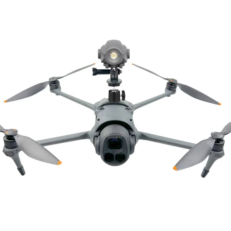 1Set Flight Searchlight Fill Strobe Light SOS Warning Lights + Fixed Base Mount for DJI Mavic 4 pro Drone Accessories