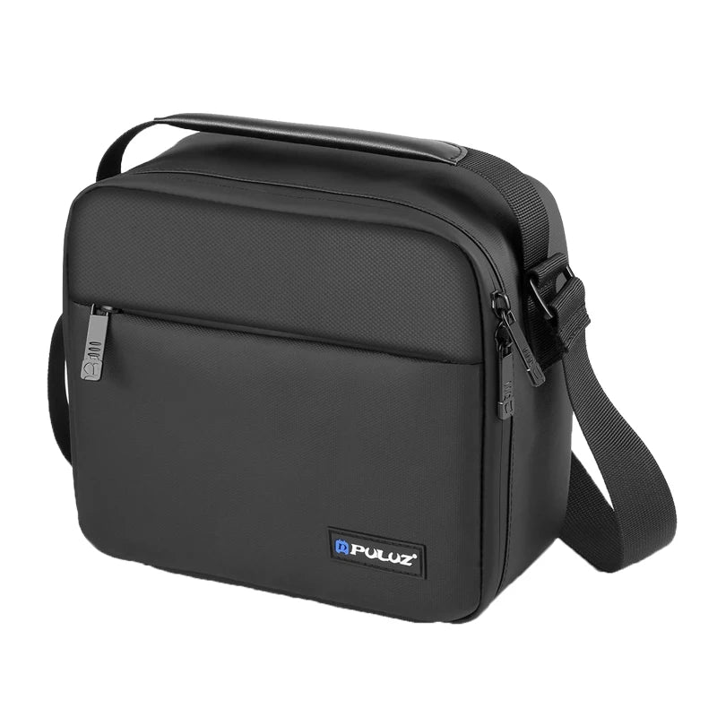 PULUZ Waterproof PU Fabric Drone Storage Bag Photography Camera Crossbody Shoulder Bag For DJI Mini Series / Osmo Pocket Series