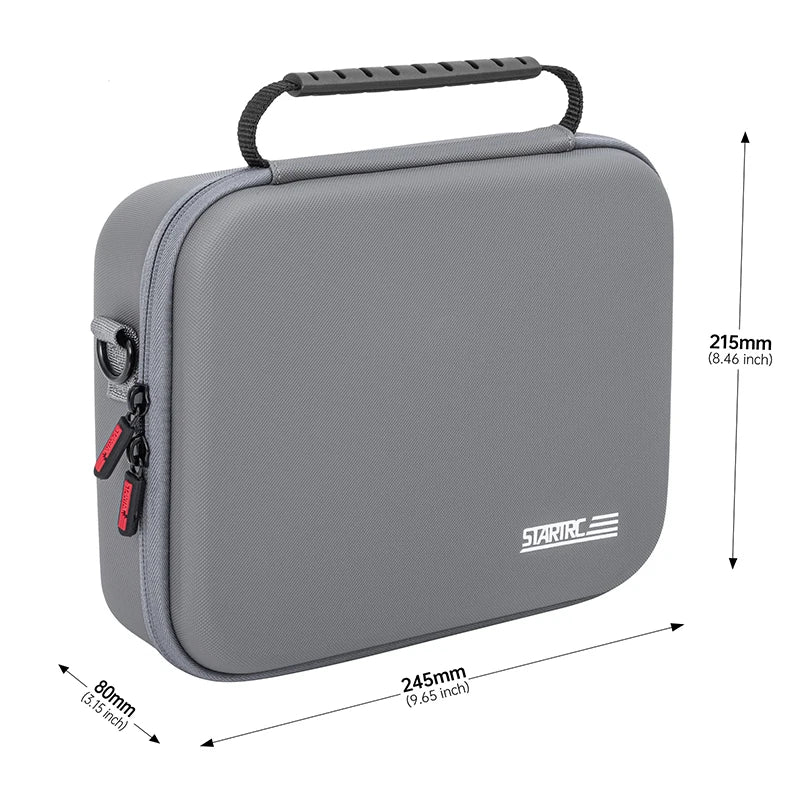 STARTRC Neo 2 Portable PU Shoulder Bag Handbag for DJI Neo 2 Drone and Battery Accessories Carrying Shockproof Case