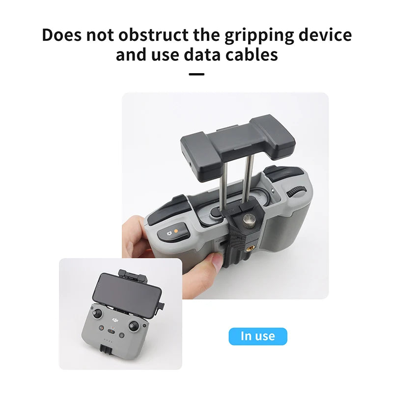 For DJI Flip/NEO/Mini 4/3 Pro Air3/3S Mavic 3 Pro Drone Bicycle Bracket RC-N1/N2/N3 Remote Control Bike Handlebar Clip Holder