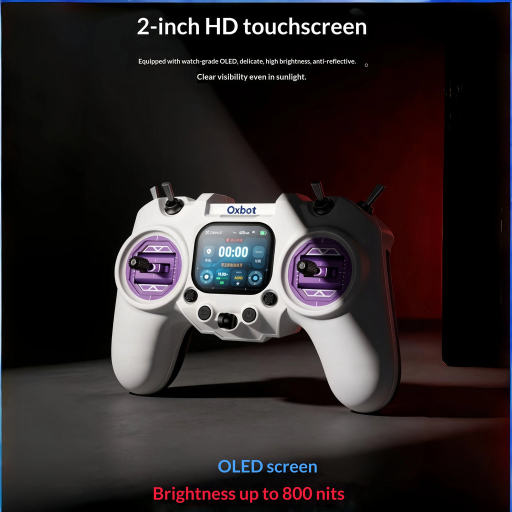 Oxbot R1 Fpv Remote Controller Elrs 2 4 G Closed Source System Rdc50 For Fpv Racing Drone Fixed Wing Multicopter Hobbyists